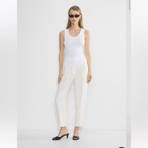 ARITZIA Wilfred Carrot Pant - Light Birch